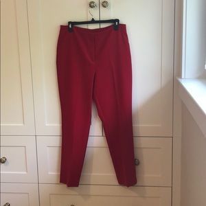 Chico’s red dress pants